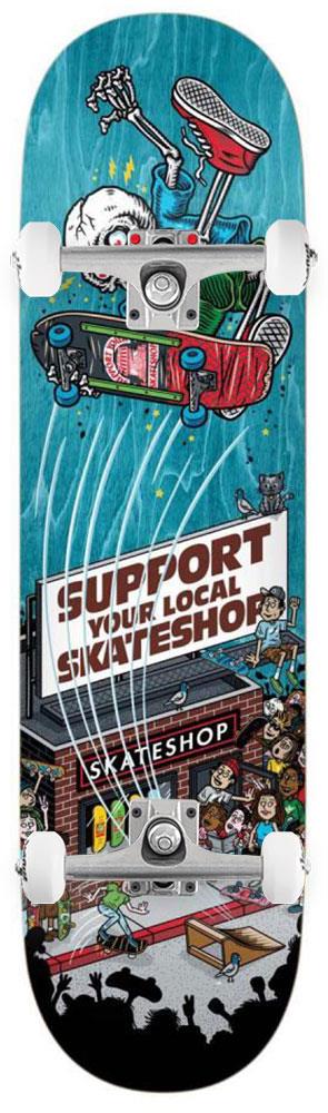Deluxe SSD25 Shop Keeper x Venom Custom Complete Skateboard - 8.25" - Skatewarehouse.co.uk