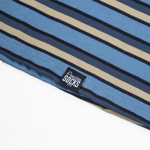 American Socks AMSCKS Striped Blue T-Shirt