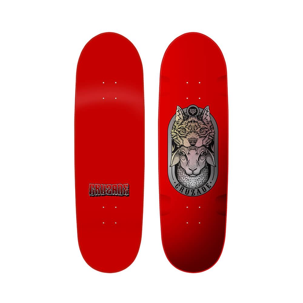 Cruzade Sheep Cruzade Skateboard Deck - 9.25" - Skatewarehouse.co.uk