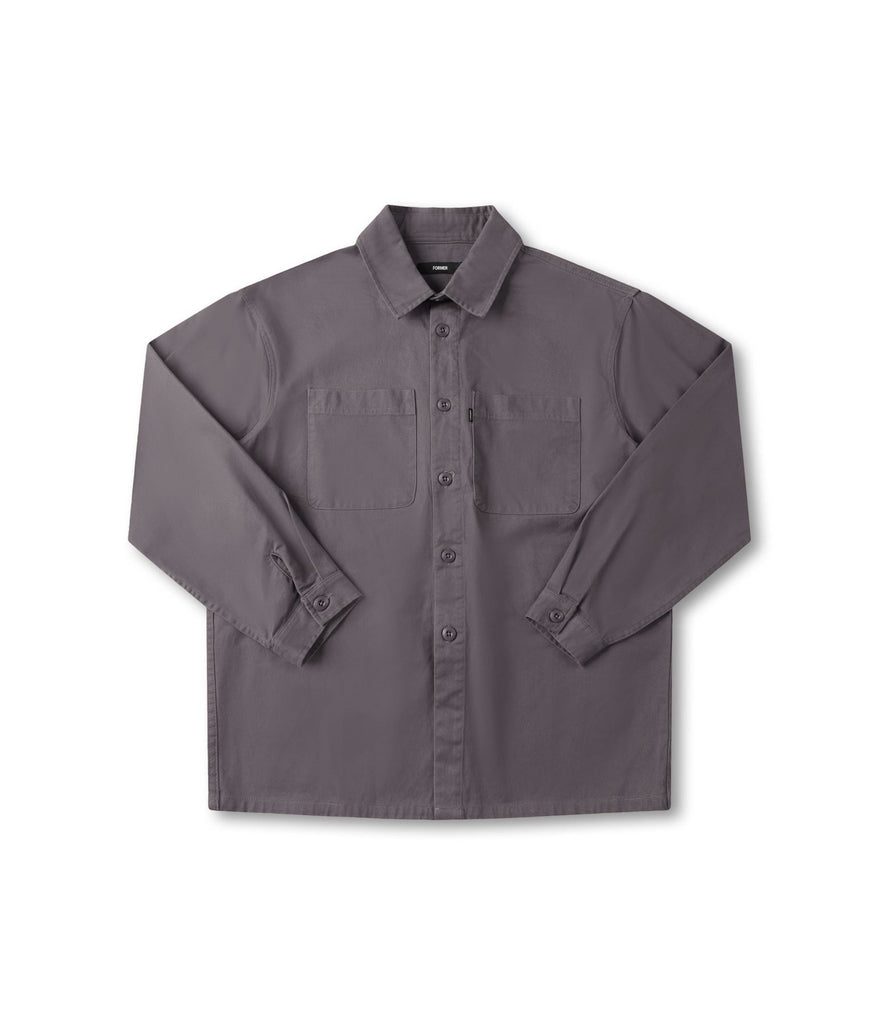 Legacy LS Overshirt (Pepper)