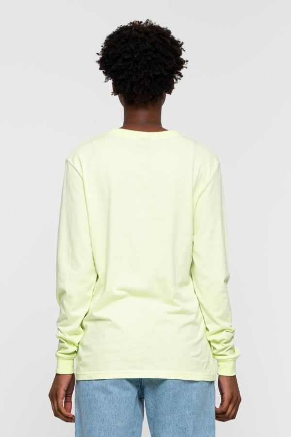 Santa Cruz Womens L/S T-Shirt Lined Oval Dot L/S T-Shirt - Aloe Green - Skatewarehouse.co.uk