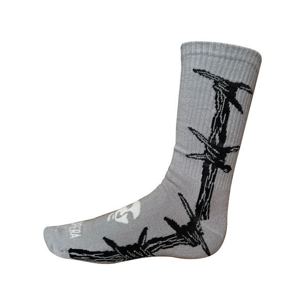 Opera Barbwire Socks Grey One Size