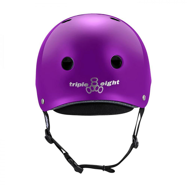Triple Eight Helmet Deep Cover - Purple Gloss