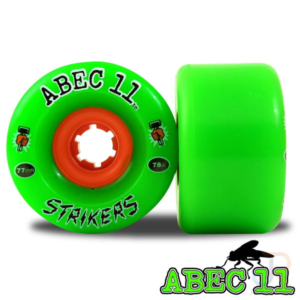 ABEC 11 - Strikers - 77 / 88A - Set 4 Skateboard Wheels - 77mm