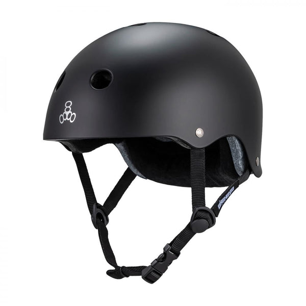 Triple Eight Helmet Deep Cover Mike Mcgill - Black - Skatewarehouse.co.uk