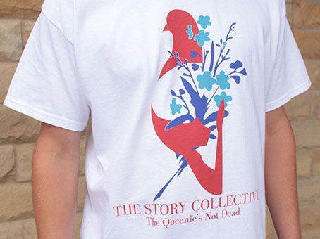 Story Queenies Not Dead Tee White - Skatewarehouse.co.uk