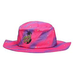 Santa Cruz Hat Palm Dot Boonie Pink / Purple - S/M