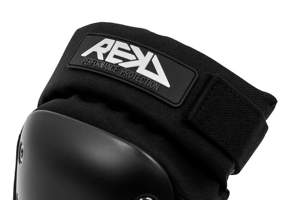 REKD Pro Ramp Knee Pads - Black - Skatewarehouse.co.uk
