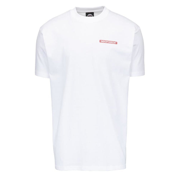 Independent T-Shirt GFL Boneyard T-Shirt - White - Skatewarehouse.co.uk
