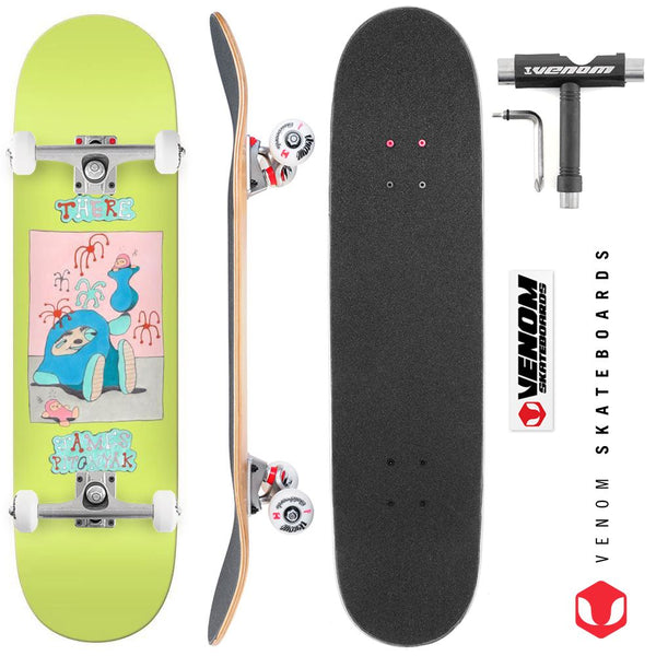 There James Sleepy Custom Complete Skateboard - 8.3