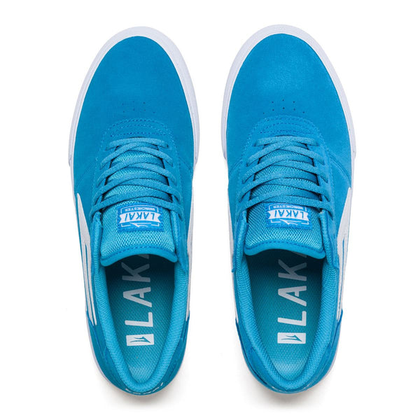 Lakai Manchester Skate Shoes - Cyan - Skatewarehouse.co.uk
