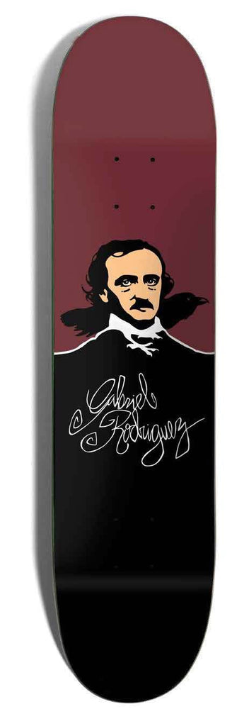 Chocolate Gabriel Rodriguez Poe Skateboard PSSTIX Skateboard Deck - 7.5" - Skatewarehouse.co.uk