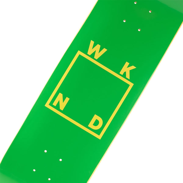 WKND Logo Board (SN) Green Skateboard Deck - 8.25