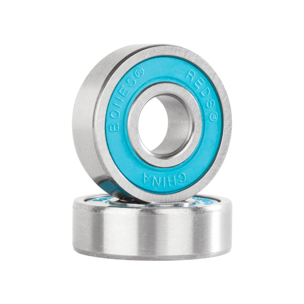 Bones Big Balls Reds - 8mm 8 Pack Skateboard Bearings
