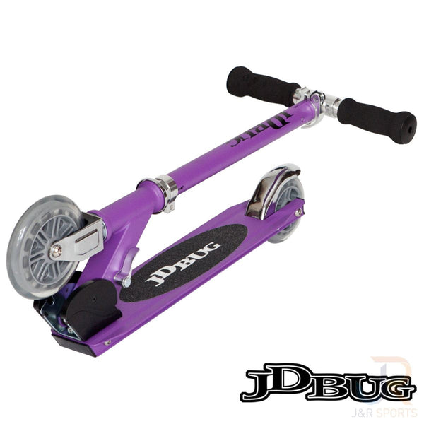 JD Bug Jr Street Scooter - Purple Matt Bundle