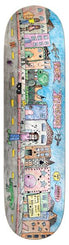 There Poe Wuz Here (Multi) Skateboard Deck - 8.25"