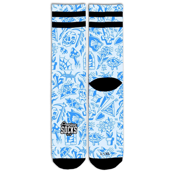 American Socks Freaked - Mid High Socks