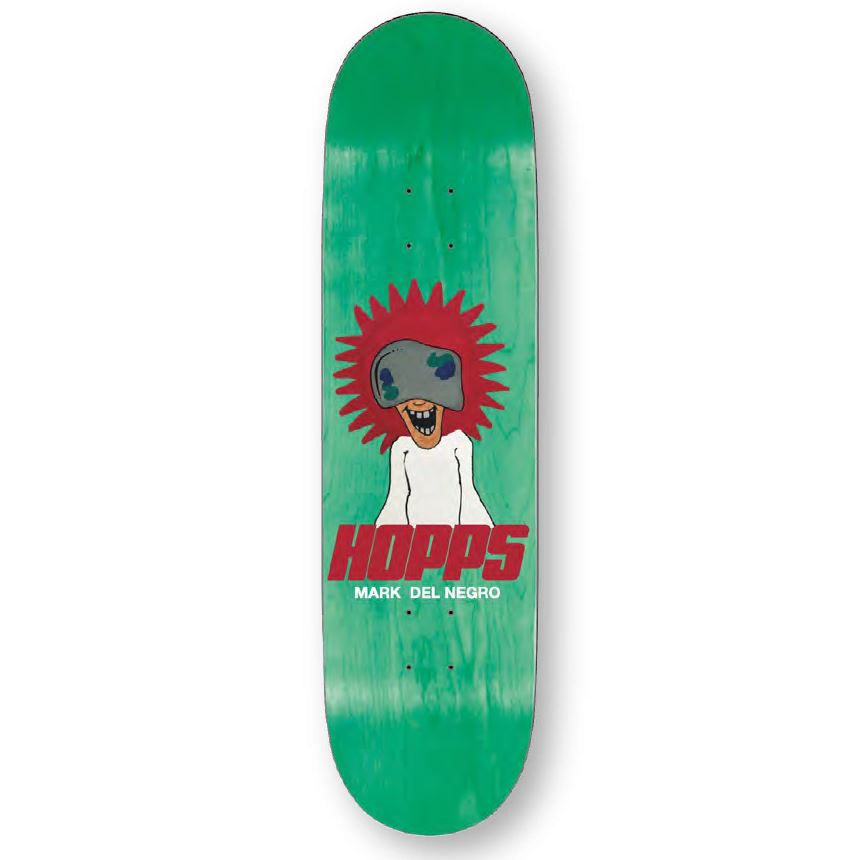 HOPPS Mark Del Negro 'Starburst Kid' Skateboard Deck - 8.125"
