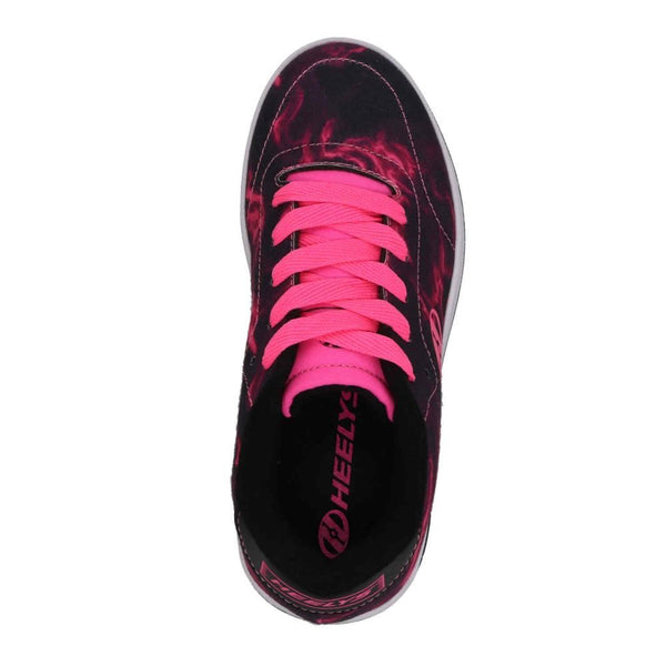 Heelys Sleek  - Black / Pink - Skatewarehouse.co.uk