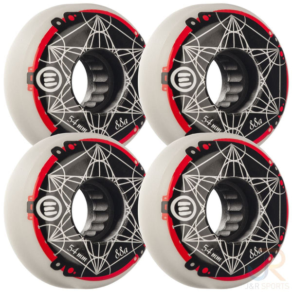 Eulogy Wheels - Metatron Cube (4) - 54Mm/88A - Skatewarehouse.co.uk