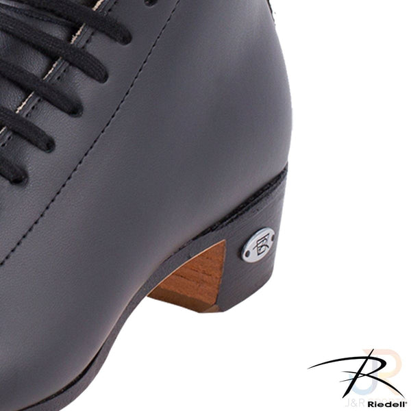 Riedell 220 RETRO Skate Boots - Black - Narrow Quad Parts