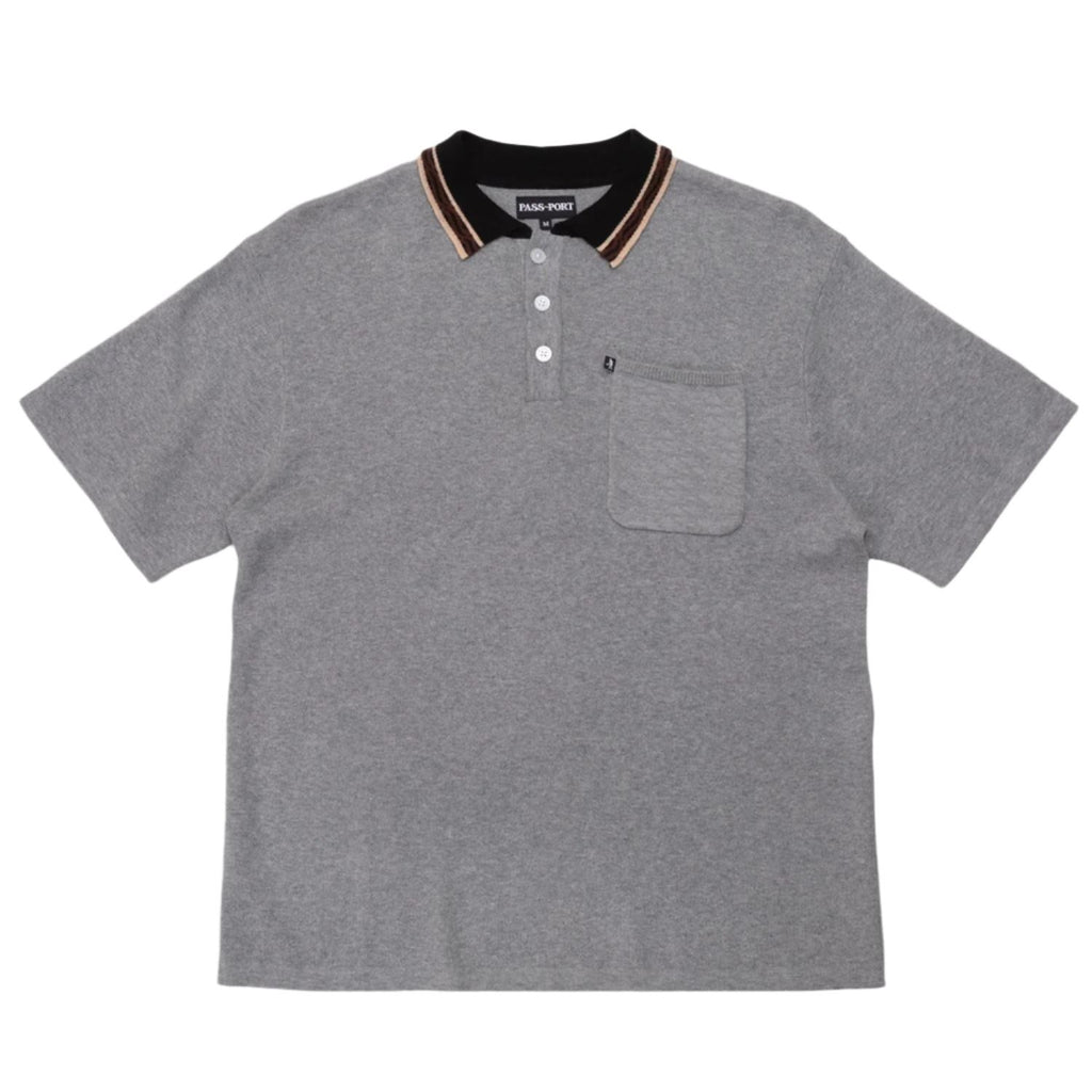 Sunspot Organic Knit Polo (Grey)