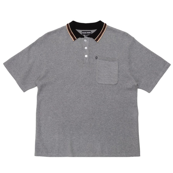 Sunspot Organic Knit Polo (Grey)