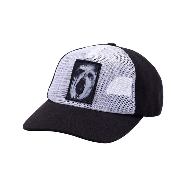 Hockey Altered States Reverse Trucker Hat (Black / Light Grey) - One Size