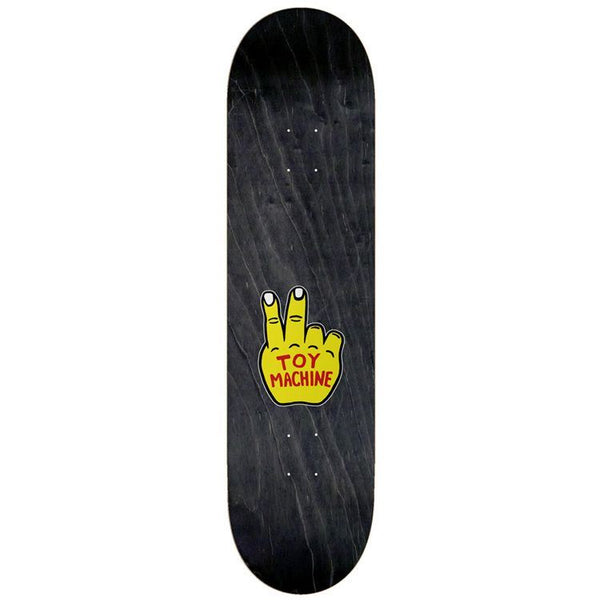 Toy Machine Geoff Rowley 'Heavy Metal' Grey Skateboard Deck - 8.75