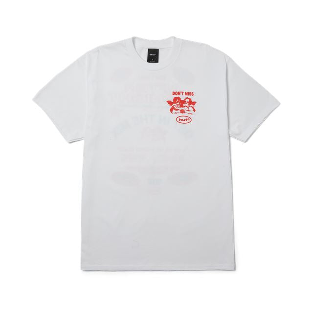 HUF After Midnight Ss Tee (White)