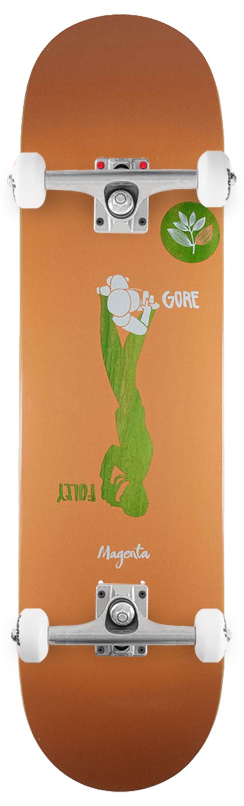 Magenta Ben Gore & Casey Foley 'Board Shades' Series x Venom Custom Complete Skateboard - 8.5