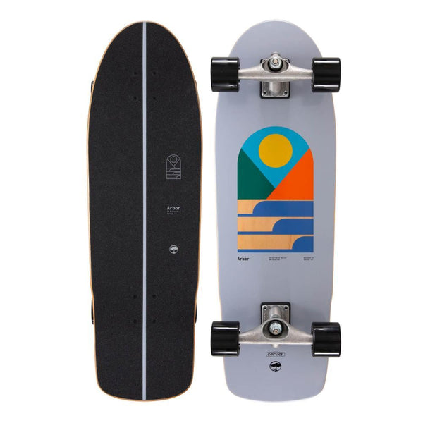 Arbor Surfskate CX Surfskate Daily Driver 2 Complete Skateboard - 9.75