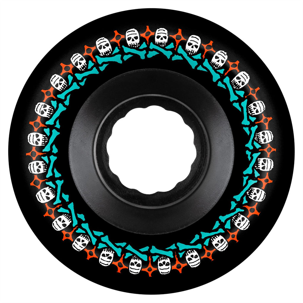 BONES Skateboard Wheels All Terrain Formula Rough Riders • • 80A • Black (Spring '26) - Skatewarehouse.co.uk