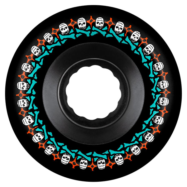 BONES Skateboard Wheels All Terrain Formula Rough Riders • • 80A • Black (Spring '26) - Skatewarehouse.co.uk