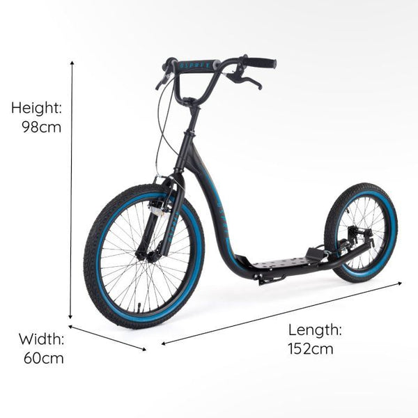 Osprey BMX Scooter - Black
