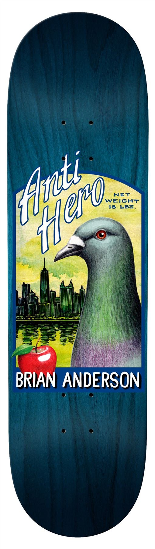B.A. Homers Skateboard Deck - 8.62
