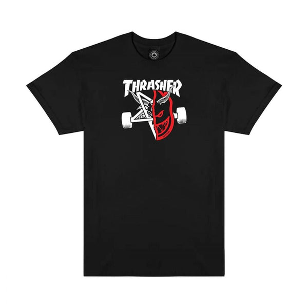 Thrasher x Spitfire T-Shirt Thrash & Burn - Black