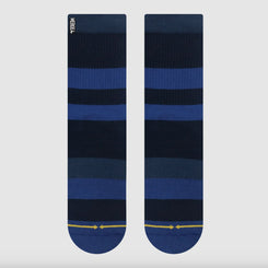 Merge4 Spidey Midnight Stripe Low Crew Bamboo Socks - Skatewarehouse.co.uk