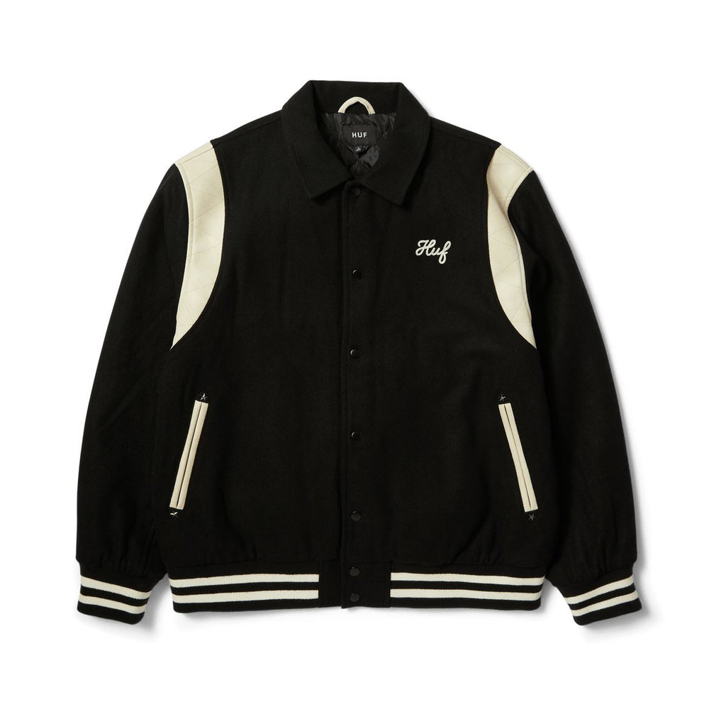 HUF Song Varsity Jacket (Black) - L