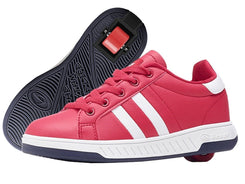 Breezy Rollers Shoes With Wheels - Aurora - Red / White - Skatewarehouse.co.uk