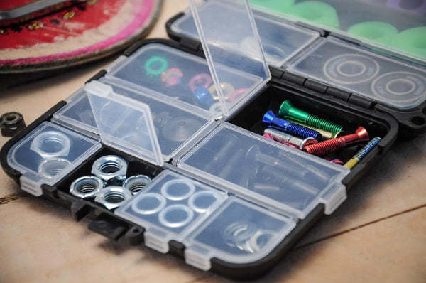 Venom Skateboards 47pc Premium Hardware Gift Pack inc Storage Box - Skatewarehouse.co.uk