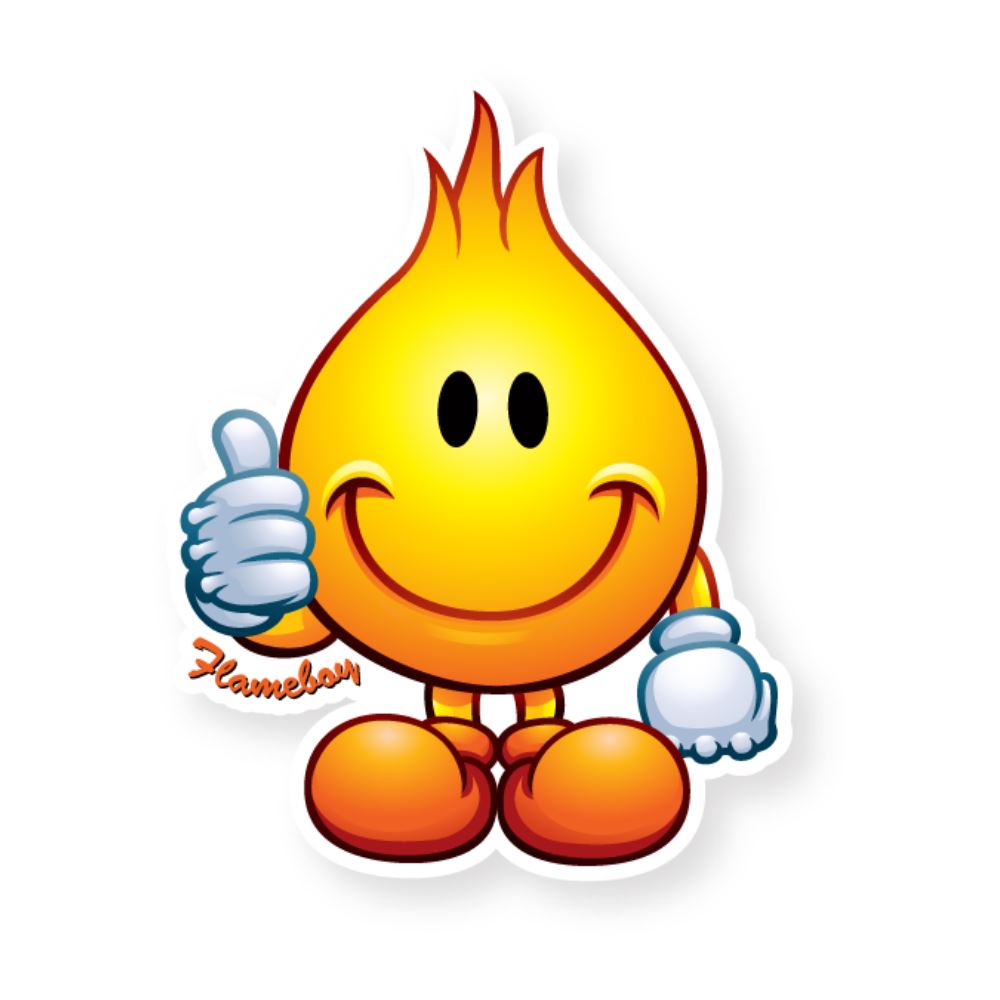 World Industries Flamboy Die Cut Sticker - 5PK