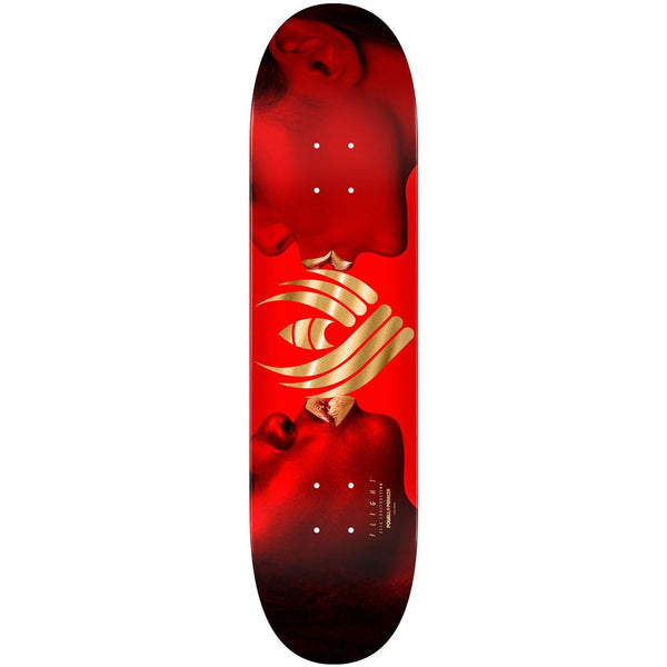 Powell Peralta KISS Flight • Red / Gold Foil Skateboard Deck - 8.0