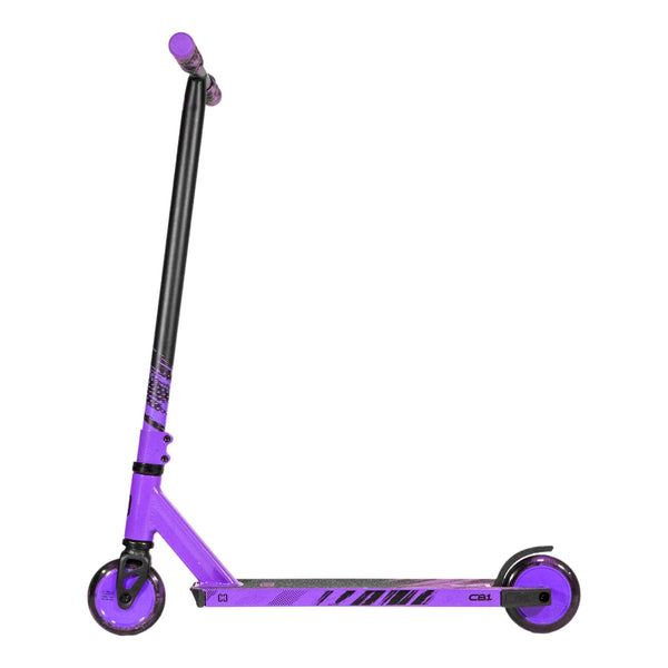 CORE CB1 Complete Scooter - Black / Purple