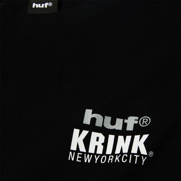 Huf x Krink Night Life T-Shirt - Black