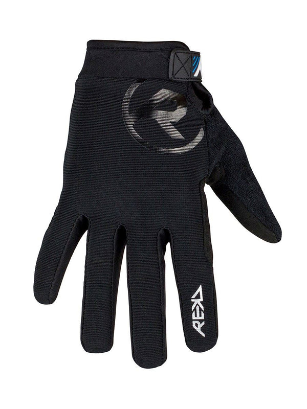 REKD Status BMX Scooter MTB Riding Gloves - Black - Skatewarehouse.co.uk