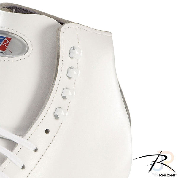 Riedell 120 AWARD Skate Boots - White - Wide Quad Parts