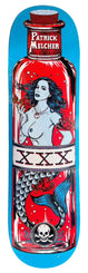 Death Melcher Mermaid Blue Skateboard Deck - 8.75" - Skatewarehouse.co.uk