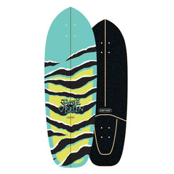Carver Skateboards 31" JOB Aqua Tiger Surfskate Deck