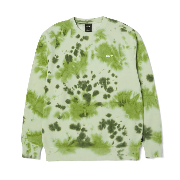 Tie Dye 89 Logo Crew (Green)